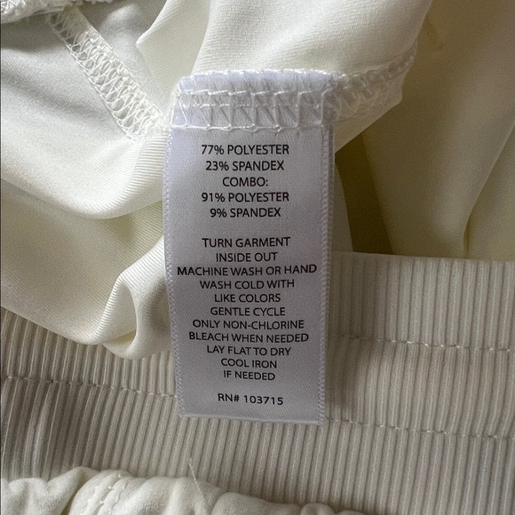 NWT Women’s Rachel Zoe Luxe Cream Jogger Pants XL - Picture 11 of 11